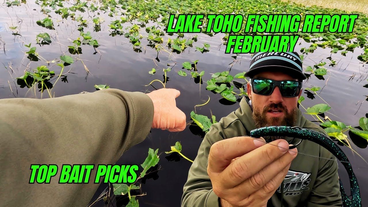 YouTube thumbnail for Lake Toho Fishing Report & Top Bait Picks for February