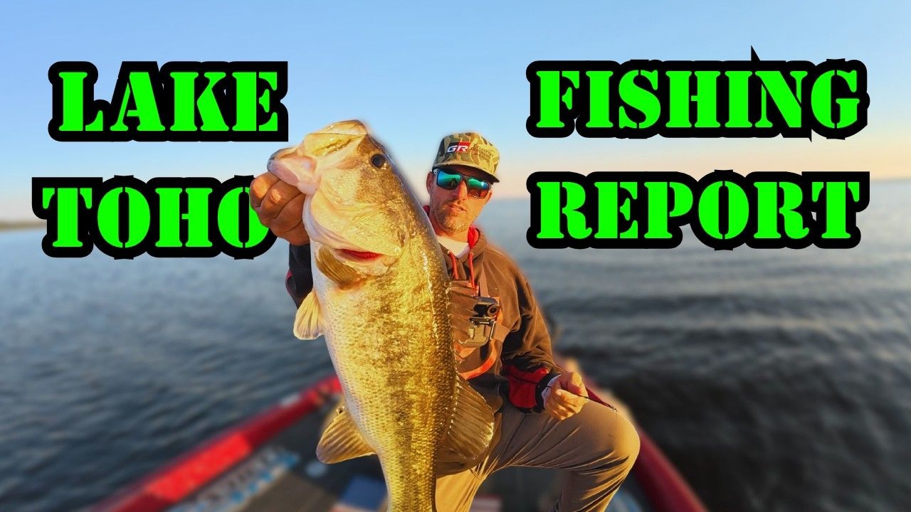 YouTube thumbnail for Lake Toho Fishing Report | Lake Toho Bass Fishing in March | Lake Toho Spring Break Bass Fishing